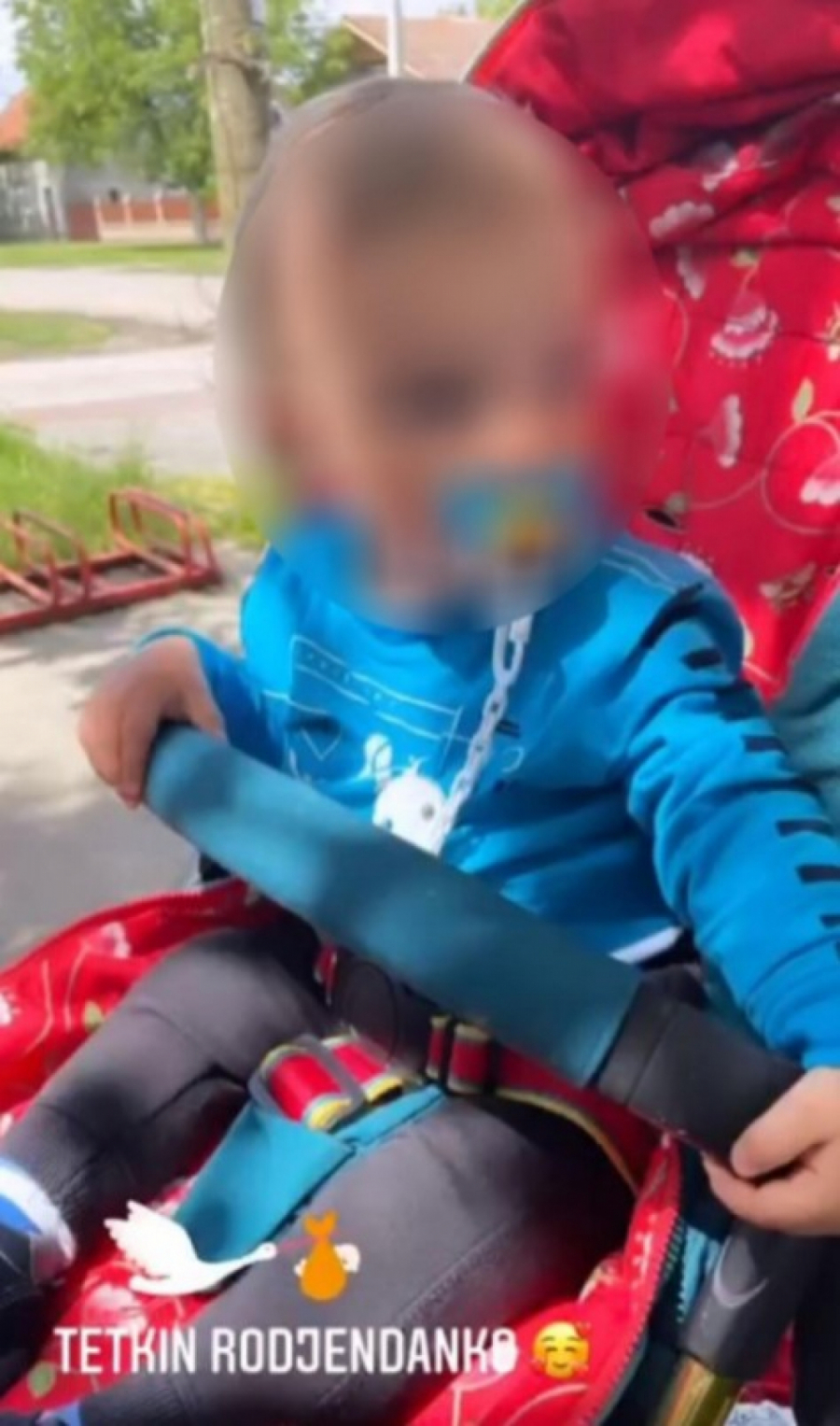 MALI ŽELJKO I TEČA ŠIJAN Trudnica Bojana Rodić objavila najslađi trenutak sa sestrićem koji danas slavi prvi rođendan (FOTO)