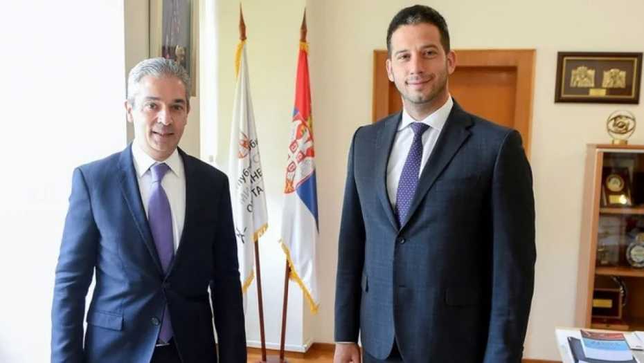 Ministar Udovičić sa novim ambasadorom Turske o budućim projektima i nastavku saradnje u oblasti omladine i sporta (FOTO)