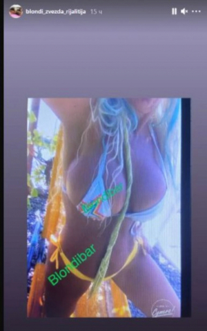 AUUUU, ONA SE KOMPLETNO SKINULA Eksplicitne fotografije u šestoj deceniji majke bivšeg zadrugara, gole grudi 