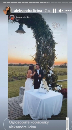 ILDA ŠAULIĆ POKAZALA DO SAD NEVIĐENU SLIKU SA VENČANJA Unuk Šabana Šaulića nije prestajao da ljubi svoju trudnu suprugu! (FOTO)