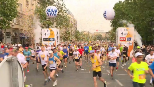 SJAJNO!  Ovako je počeo Beogradski maraton! (VIDEO)