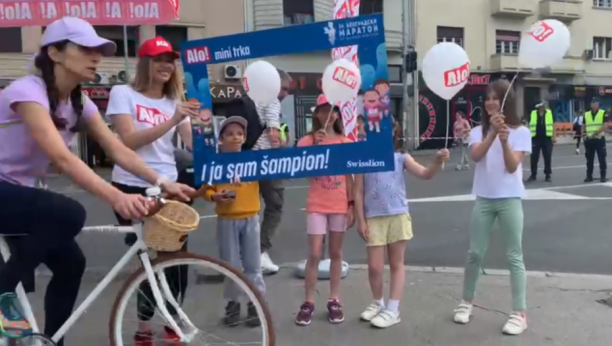DECA SU UKRAS SVETA! Alo! trka za mališane kao specijalitet Beogradskog maratona! (VIDEO)