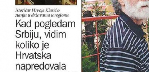 ĐILASOVE NOVINE PONOVO PLJUJU SVOJ NAROD Skandalozan naslov osvanuo u štampi: "Kad pogledam Srbiju, vidim koliko je Hrvatska napredovala"