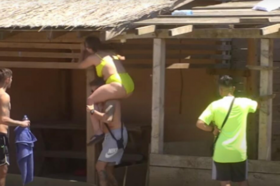 MILJANA JAUKALA S KROVA Kulićeva zvala upomoć, zadrugari u problemu, nisu znali kako da je spuste (FOTO)