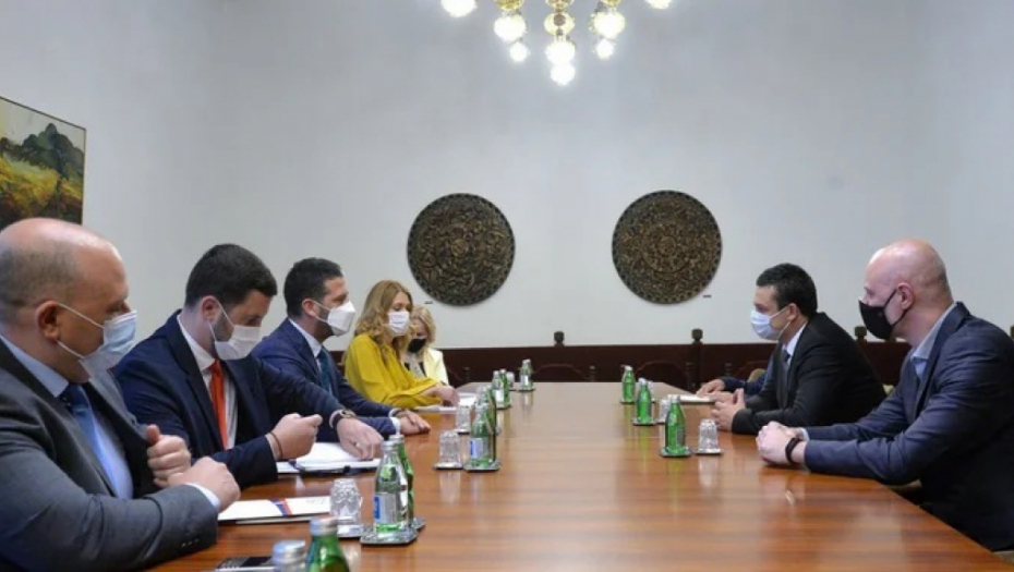 JAČANJE PRIJATELJSKIH ODNOSA KROZ POVEZIVANJE MLADIH! Ministar Udovičić sa direktorom Agencije za mlade i sport Severne Makedonije