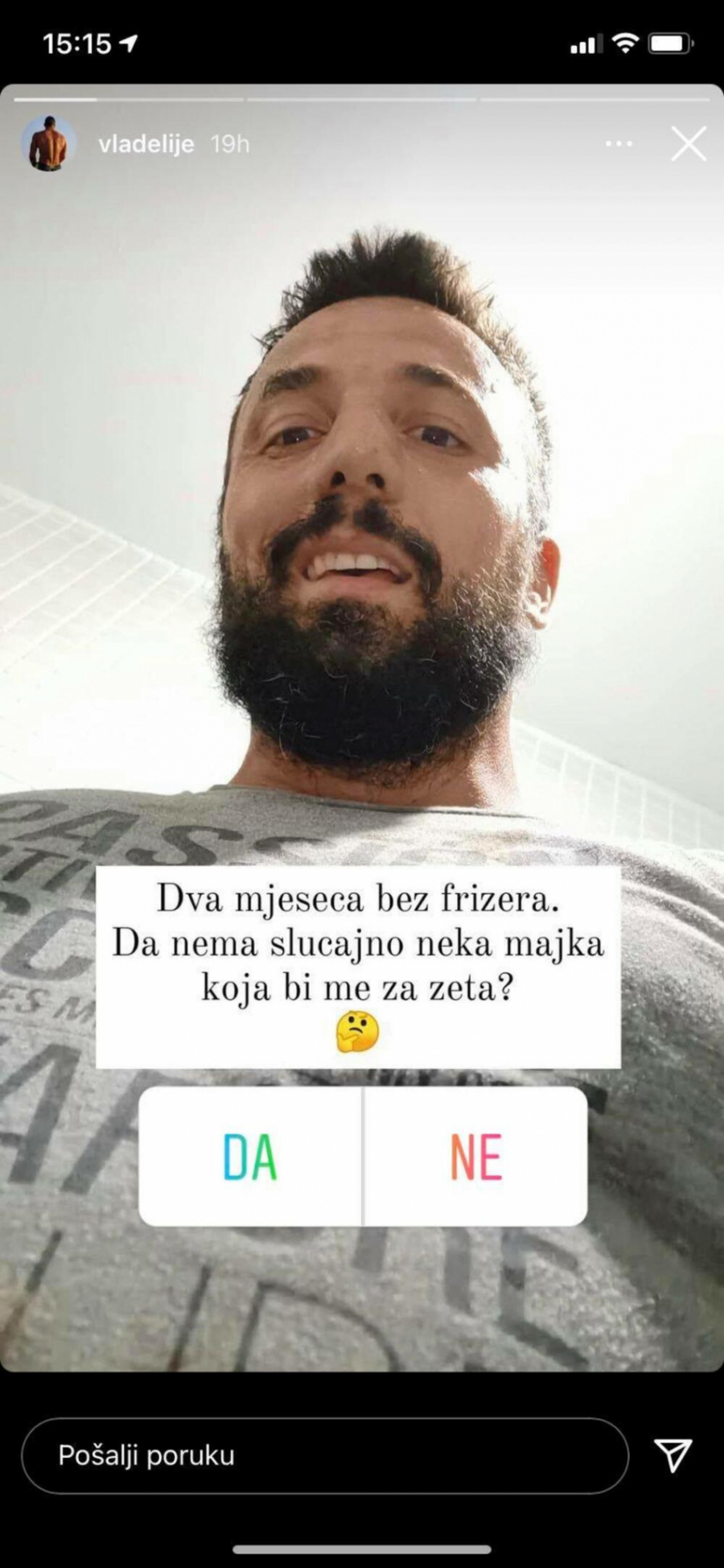 NE LIČI NA SEBE VIŠE Vladimir Tomović traži devojku preko interneta, bivši zadrugar potpuno neprepoznatljiv! (FOTO)