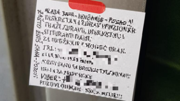 "TRAŽIM ZDRAVU I DISKRETNU!" Hit poruka osvanula na stanici u Beču na srpskom jeziku (FOTO)