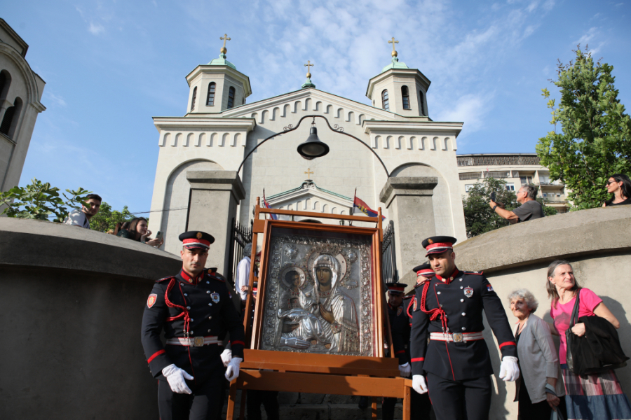 BEOGRAD SUTRA SLAVI SPASOVDAN Evo gde počinje i kuda će se kretati litija