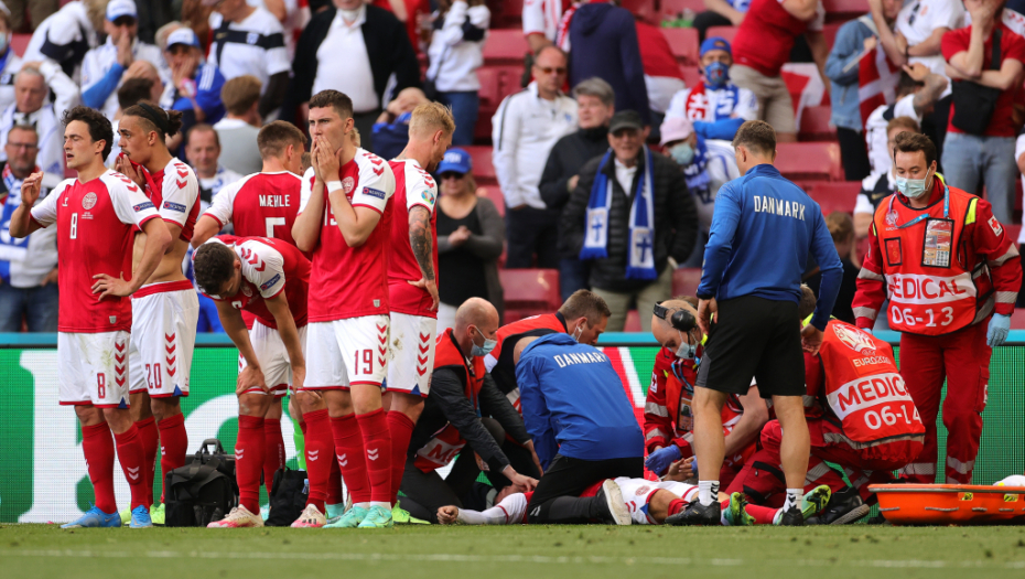 NAJDRAMATIČNIJA SCENA GODINE! Momenat kada je vreme stalo i svi su bili u mislima uz Kristijana Eriksena!