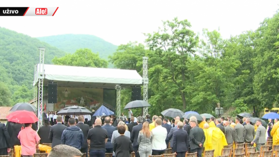 Vučić u manastiru Sveti Prohor Pčinjski