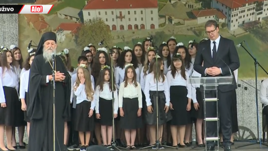 Vučić u manastiru Sveti Prohor Pčinjski