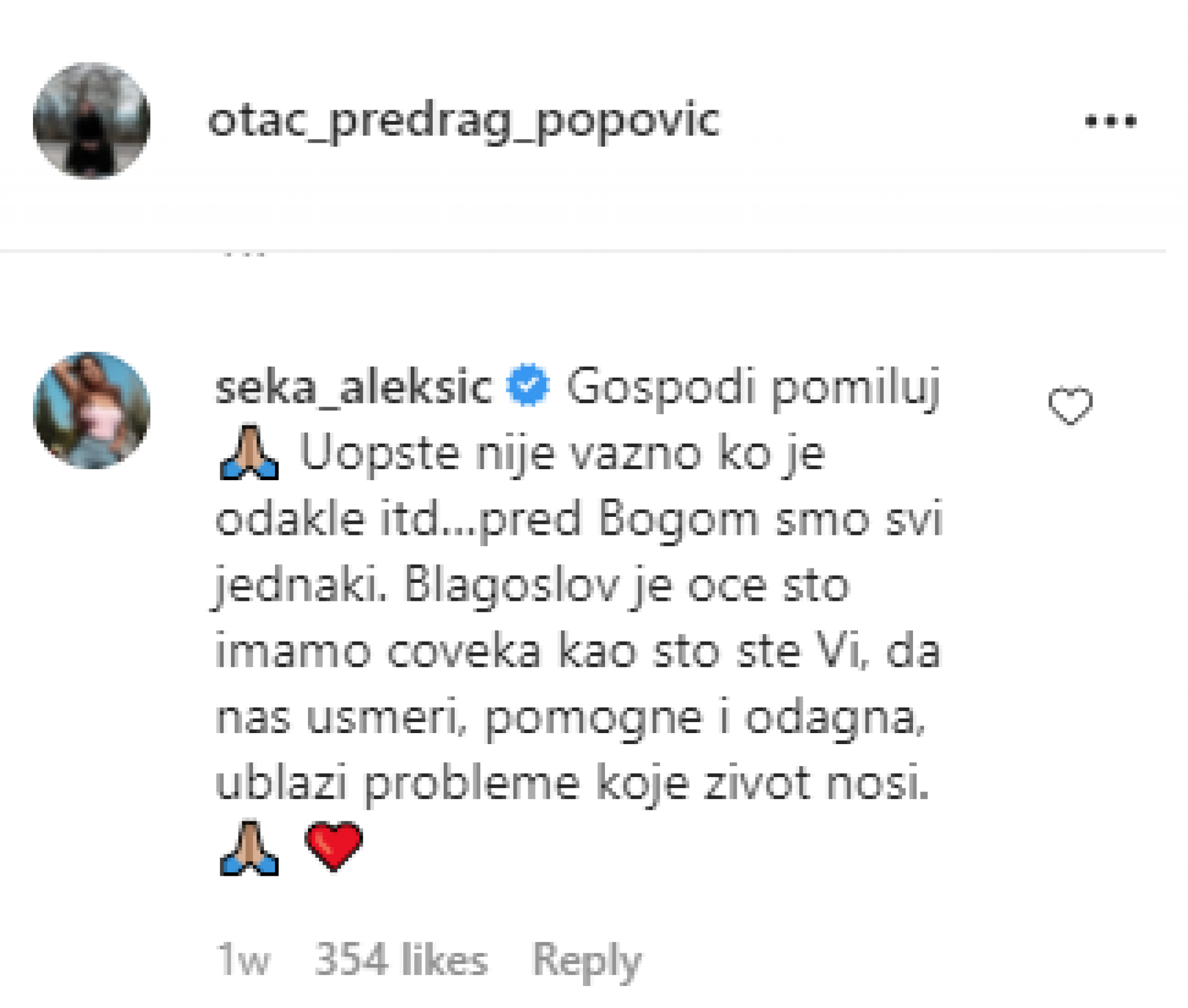 FATA ORLOVIĆ PONOVO IZAZVALA REAKCIJU Seka Aleksić poslala jasnu poruku o rušenju srpske crkve u Konjević Polju i odgovorila ocu Peđi (FOTO)