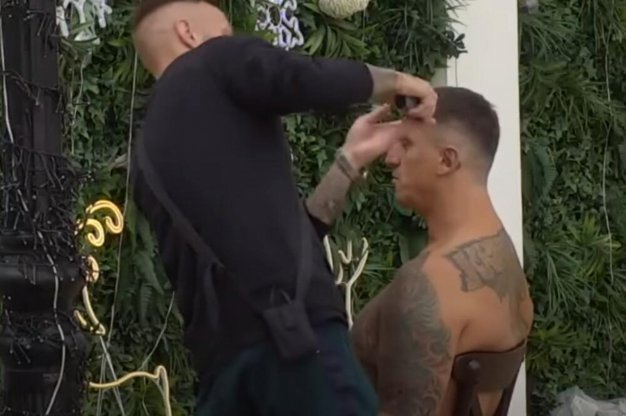 ISPEKAO ZANAT KOD BIVŠE U SALONU Ša šiša zadrugare po Beloj kući, uzeo mašinicu i sredio Kristijana kao nikad do sad (FOTO)