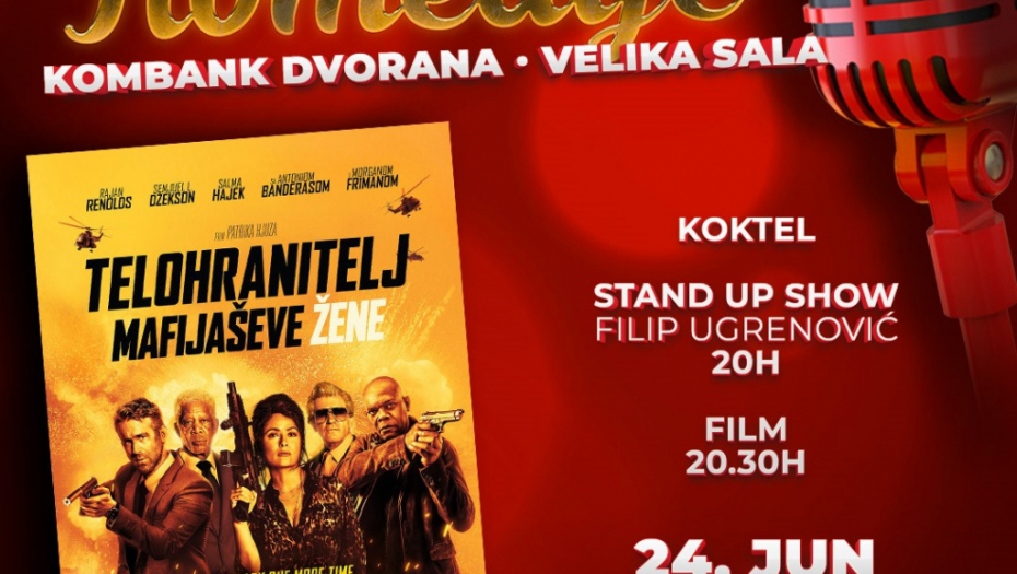 UZBUDLJIVO I NEZABORAVNO „VEČE KOMEDIJE“  U KOMBANK DVORANI Uz stand up show radio voditelja i komičara Filipa Ugrenovića