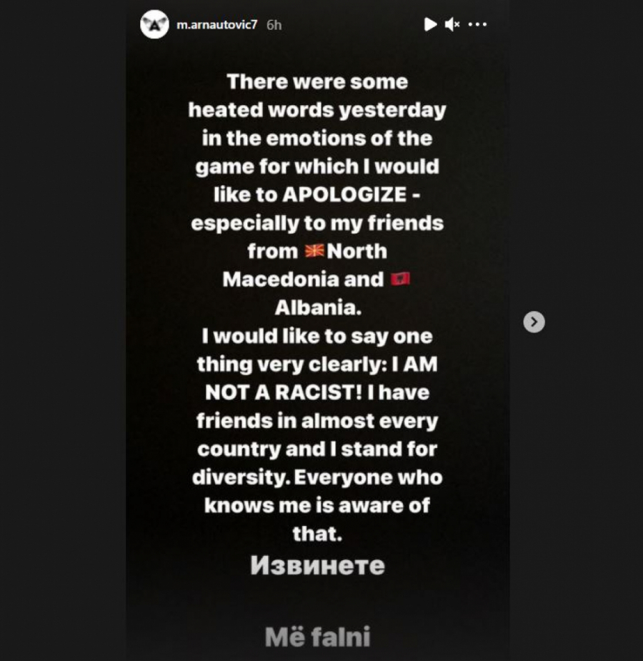 POSLE INCIDENTA OGLASIO SE I MARKO Nisam rasista! (FOTO)