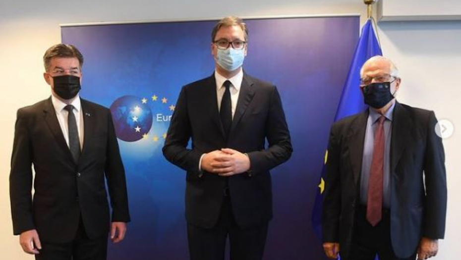 DIJALOG NIJE BIO LAK, ALI JE VAŽNO DA SE DOGODIO Oglasio se Lajčak nakon trilateralnog sastanka u Briselu