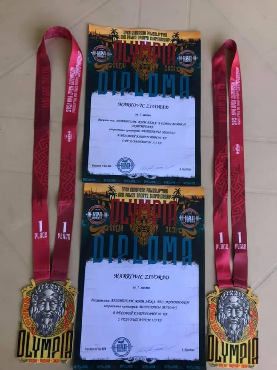 ŠAMPIONSKI! Žika u Rusiji osvaja evropska zlata!