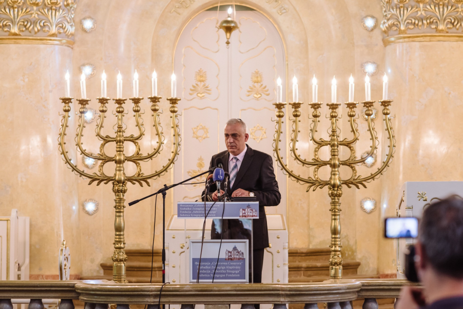 Gradonačelnik Bakić: Jevreji u Subotici imaju dobru osnovu za obnovu i jačanje svoje zajednice
