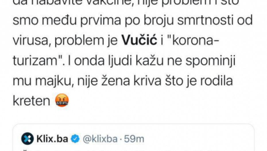 Šemsudin Mehmedović naišao na osudu javnosti u BiH