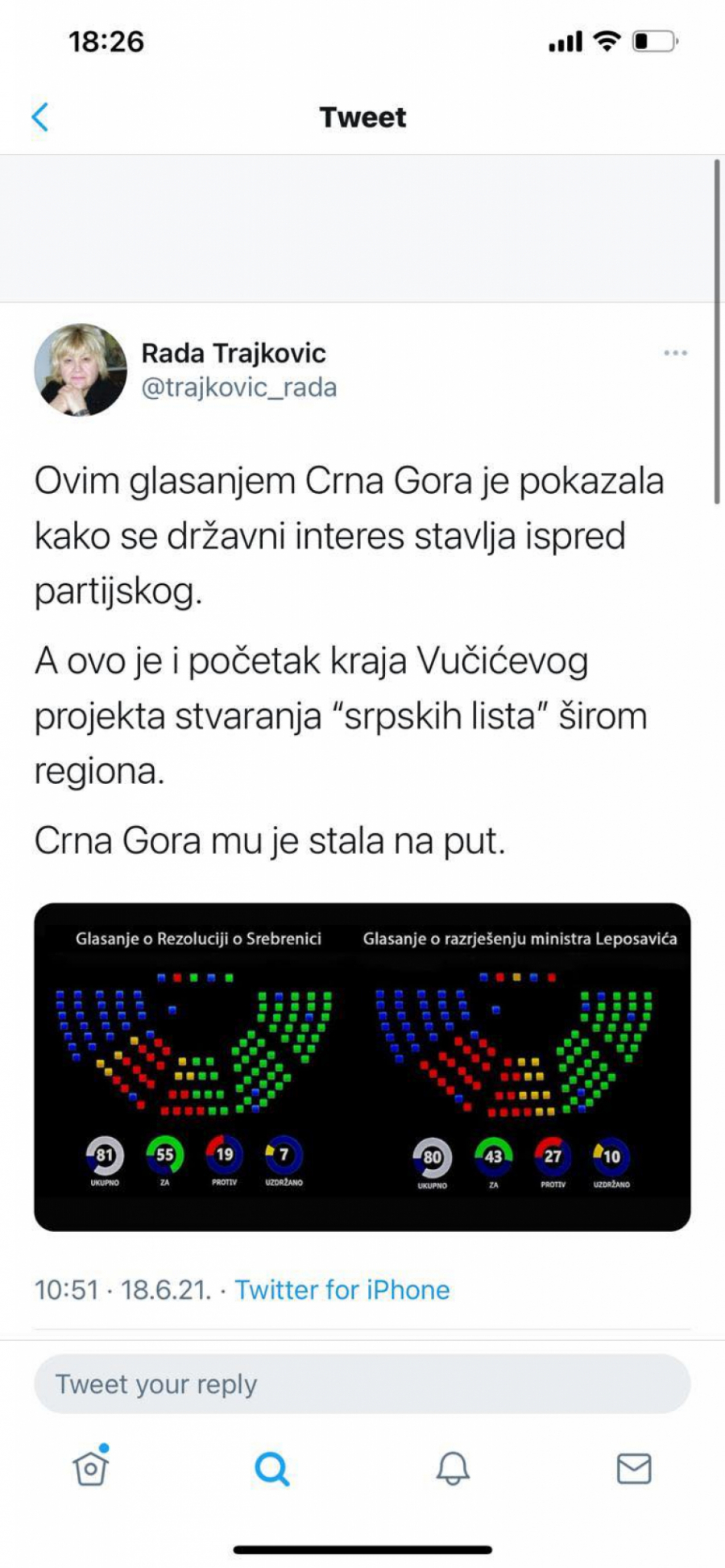 CRNA GORA MU JE STALA NA PUT Neverovatno! Uvek su protiv svoje zemlje i svog naroda