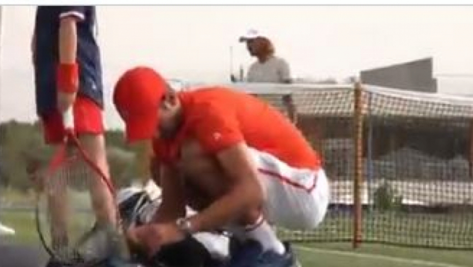 O OVOM SNIMKU PRIČA CELA PLANETA! Svi su oduševljeni kako se Novak ophodi prema malom Stefanu! (VIDEO)