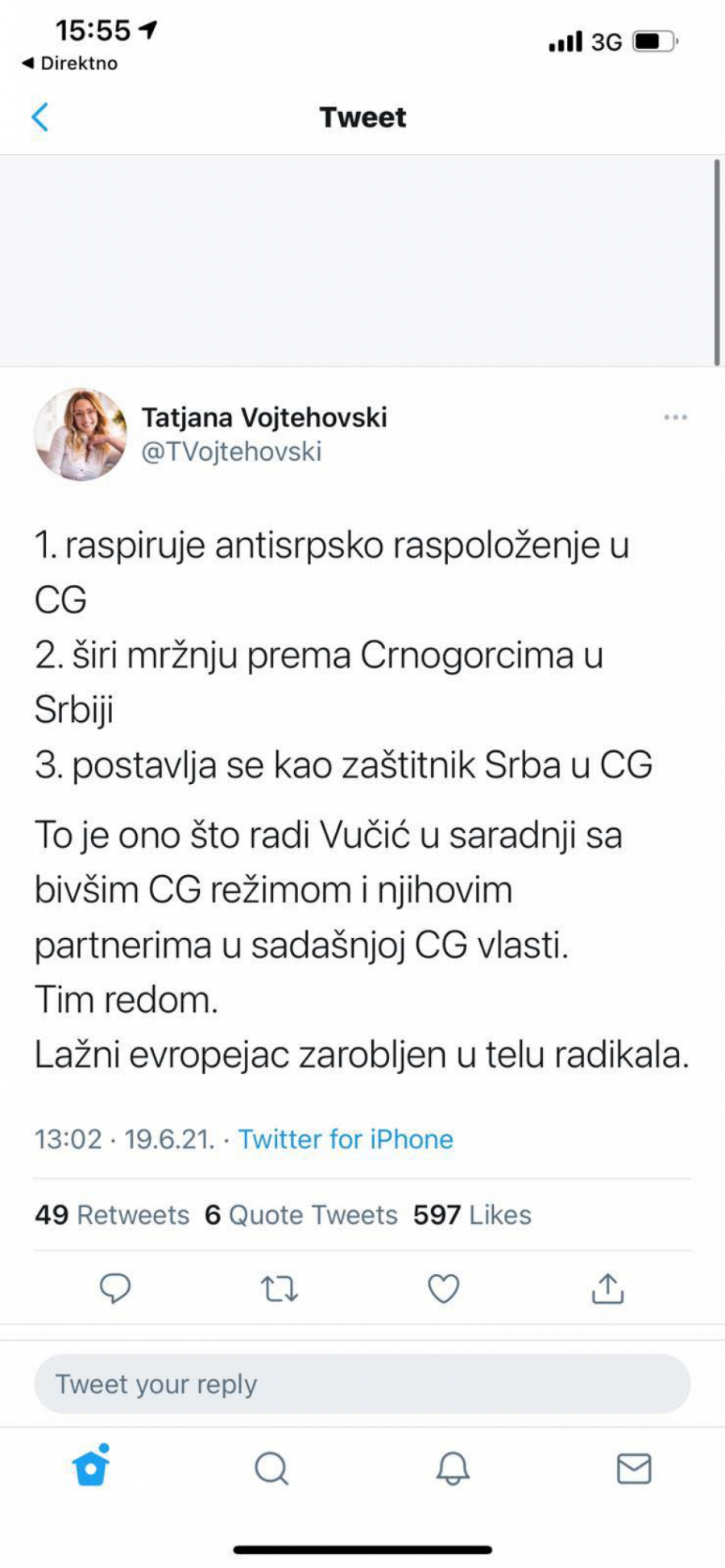 Đilasova najbliža saradnica ogorčena na Vučića:  Zašto ne aplaudiraš na rezoluciju protiv genocidnih Srba?!