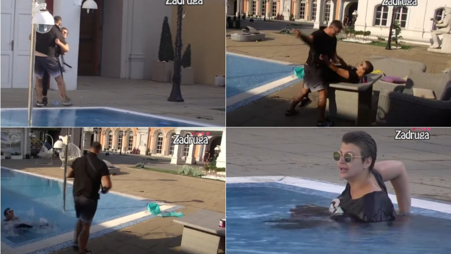 KRISTIJAN POLUDEO POTPUNO! Golubović ubacio Miljanu u bazen, nezapamćen skandal u Beloj kući, čeka se komentar Marije Kulić!