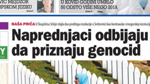 ĐILAS PRITISKA VUČIĆA I SNS DA SE PO SVAKU CENU OSUDE SRBI: Vučiću, moraš nas proglasiti za genocidni narod!