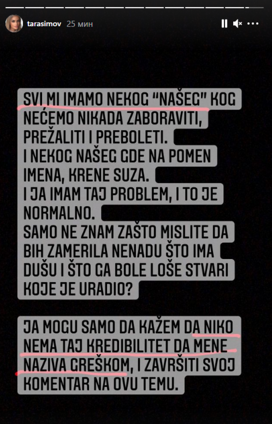 NIJE MOGLA DA PREĆUTI! Oglasila se Tara Simov nakon Nenadove ispovesti i pokajanja, diskvalifikovana zadrugarka poslala reperu jasnu poruku! FOTO)