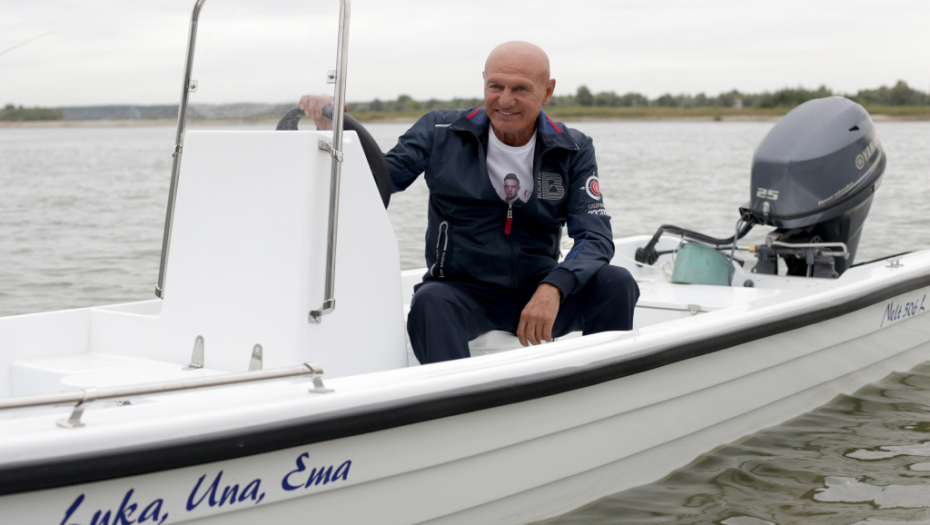 Šaban Šaulić na pecanju