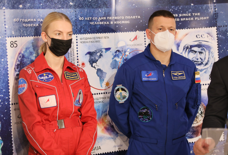 HEROJI Ruski kosmonauti održali obećanje i došli u posetu deci oboleloj od raka  - Dečji snovi stigli do svemira!