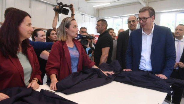 Vučić ponosan: Ovaj posao garantuje budućnost, znam da ovde žive ljudi koji poštuju trud i rad