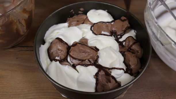 LEDENA, KREMASTA, A GOTOVA ZA 15 MINUTA - Čokoladna sladoled torta, savršena za vrele