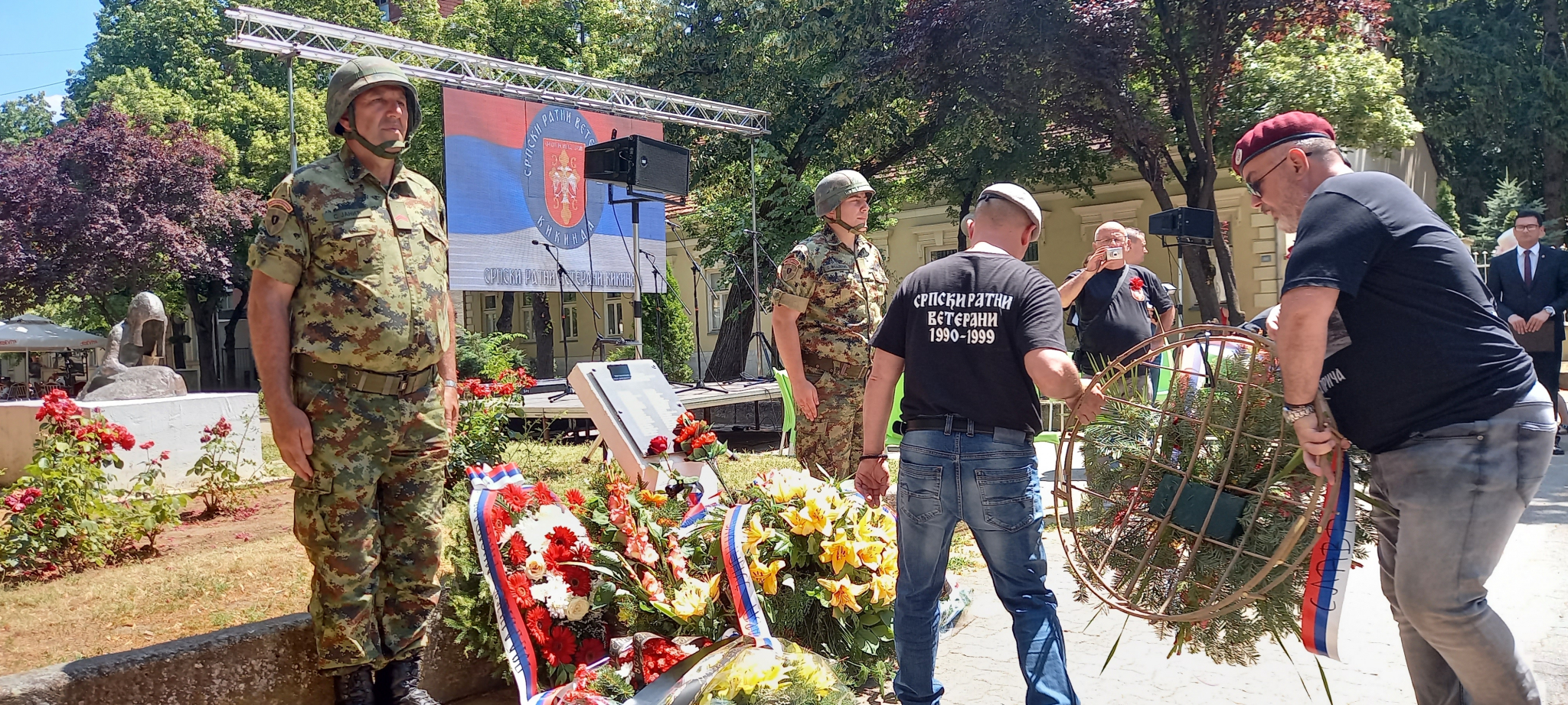 Čika Zdravko je u desetoj deceniji odao počast srpskim junacima na Vidovdan