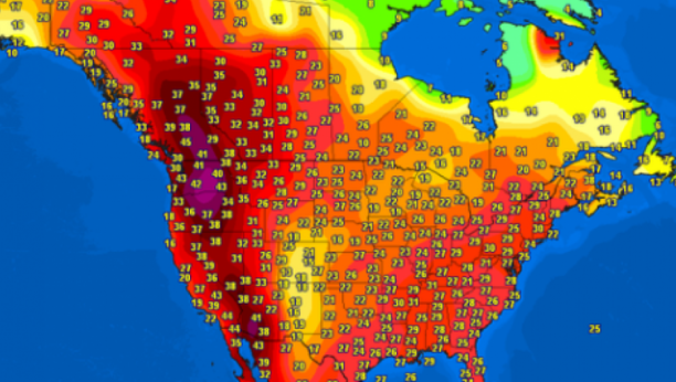 ZEMLJA JE UŽARENA, KOPNO GORI Paklene vrućine u svetu, temperature blizu 50 stepeni