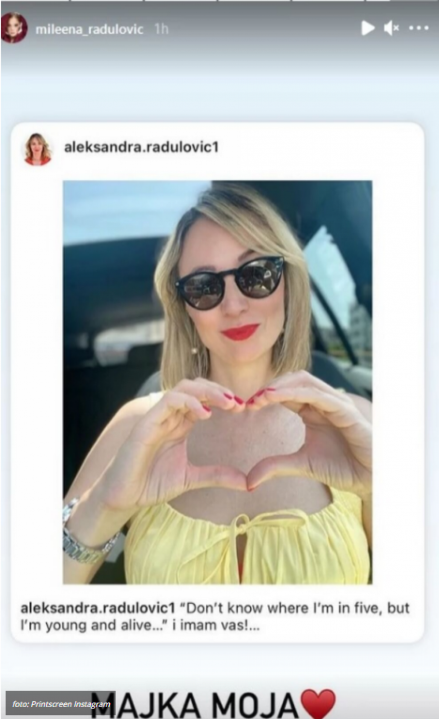 KO JE KOGA RODIO? Milena Radulović pokazala majku, mladolika i vitka plavuša oduševila izgledom u petoj deceniji  (FOTO)