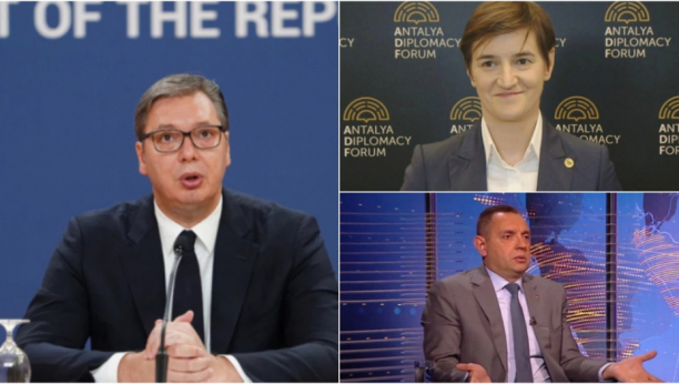 UDARNO Vanredni sastanak Vučića, Ane Brnabić i Vulina u Predsedništvu