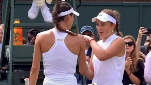 HRVATSKA TENISERKA NAPRAVILA HAOS NA VIMBLDONU! Jelena je "pecnula", a onda je usledio brutalan odgovor! (VIDEO)