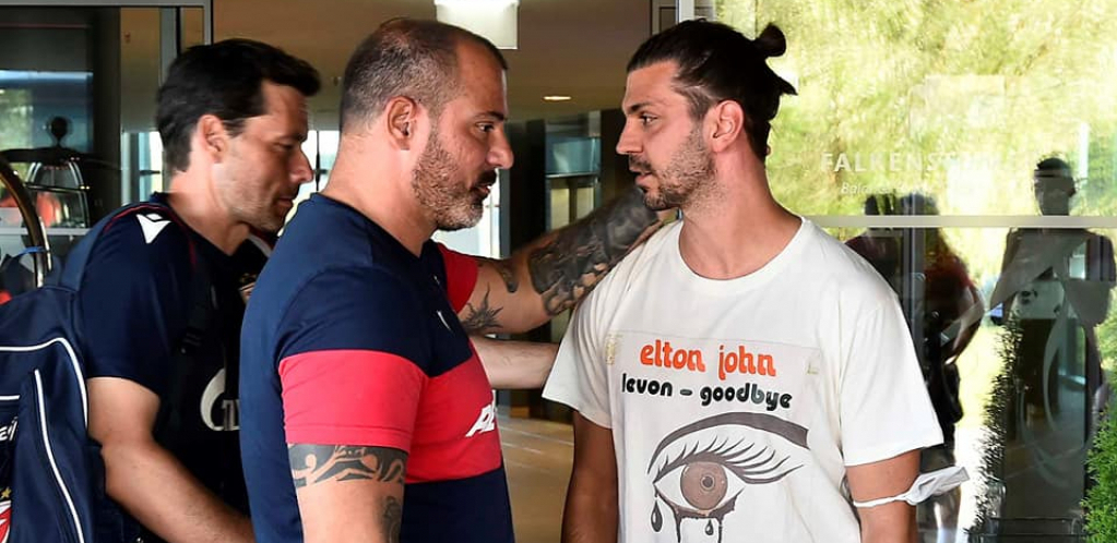 STANKOVIĆ SE ŠALIO SA ŠTOPEROM Dragović na pripreme doveo osobu najzaslužniju za prelazak u Zvezdu (FOTO, VIDEO)