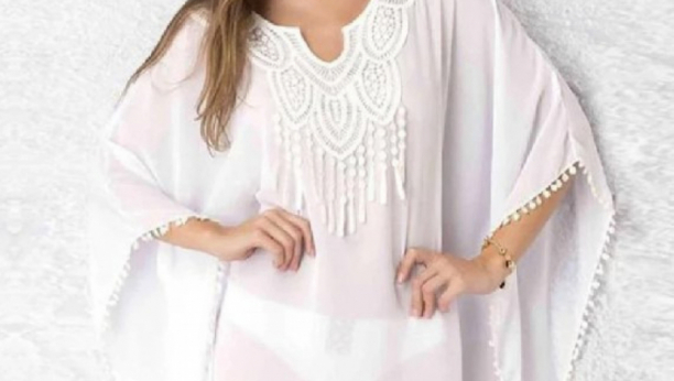 ZABORAVITE EŠARPE, MARAME, LETNJI PONČO JE IN OVE SEZONE! Uklapa se u dnevnu i večernju varijantu, a možete ga napraviti kod kuće