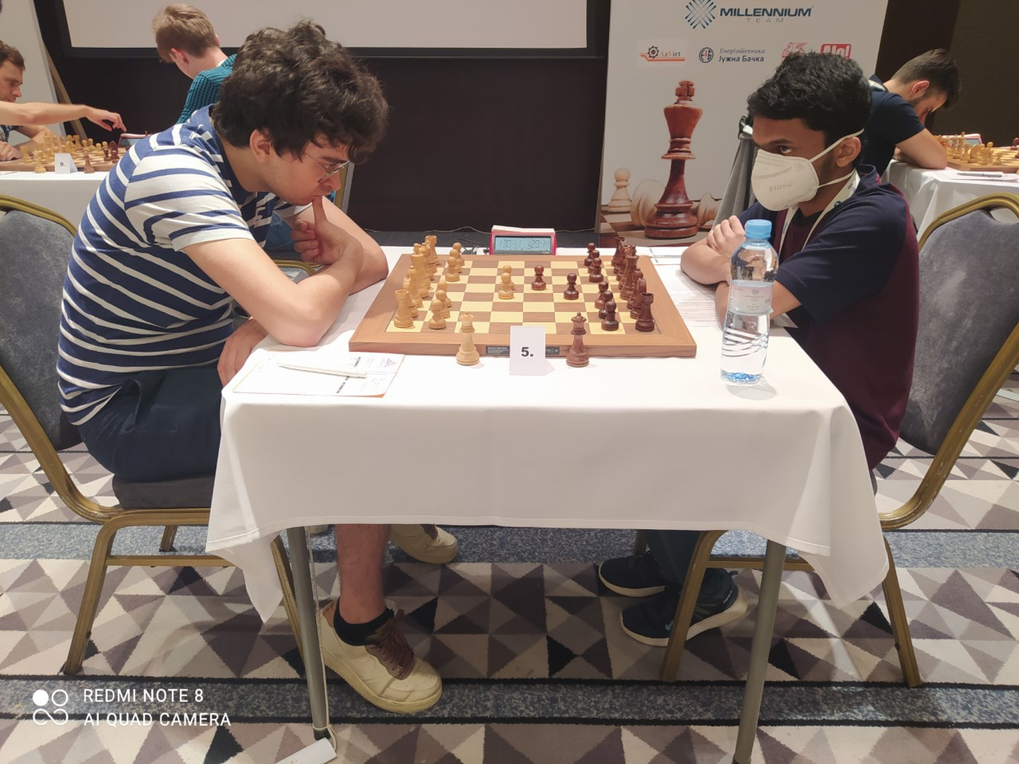 INDIJAC NIHAL PRETI DA OSVOJI SRBIJA OPEN Inđić dva remija, Nenezić se pridružio vodećima, a Ivić posustaje