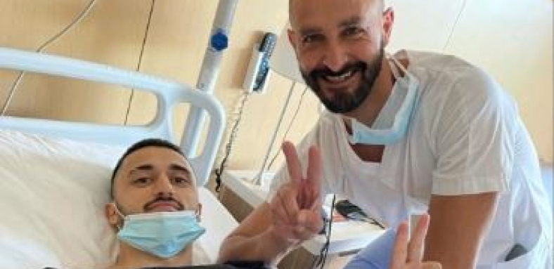 Mladi fudbaler Partizana uspešno operisan u Lionu!