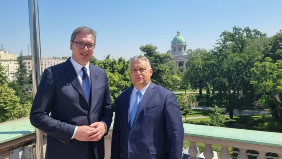 "DOBRO DOŠLI DRAGI PRIJATELJU" Sastali se Vučić i Orban (FOTO)
