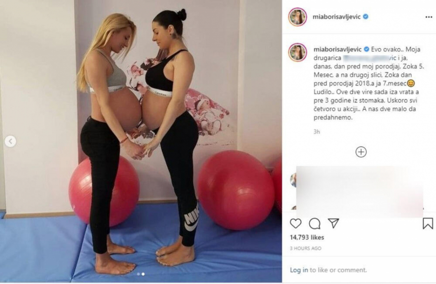 TEŠKO MI JE DA FUNKCIONIŠEM, NISAM SVESNA DA ĆU SE KONAČNO PORODITI! Mia pokazala kako izgleda samo nekoliko sati pred porođaj (FOTO)