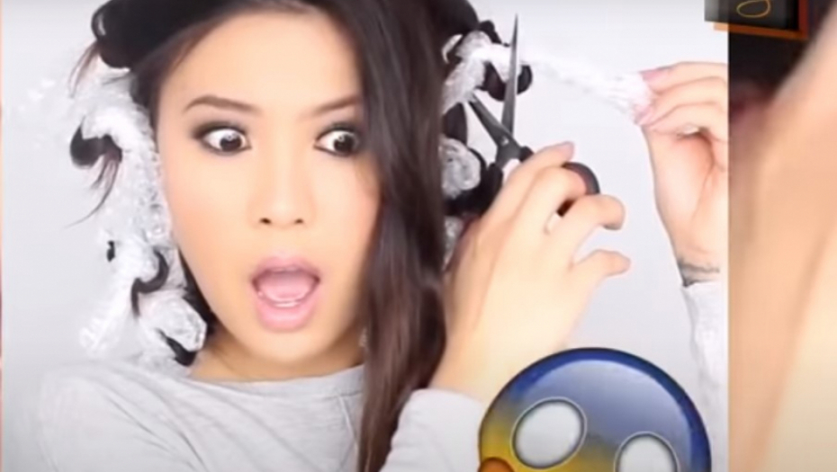 FRIZURA KAO IZ SALONA: Uvila je kosu u foliju i probudila se sa savršenim loknama! (VIDEO)