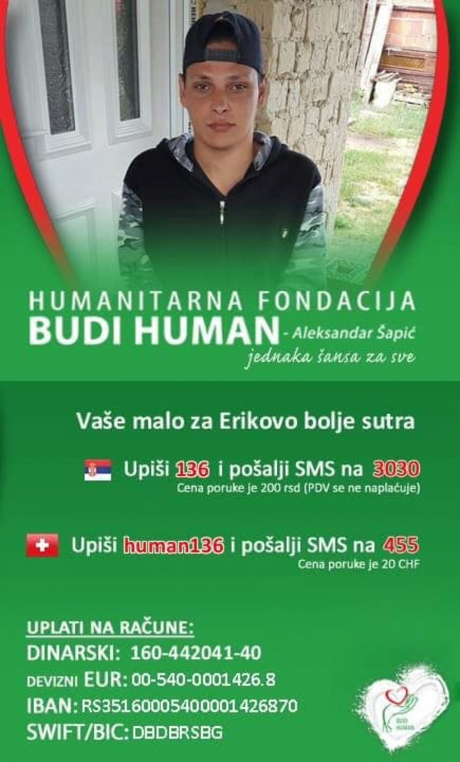 BUDI HUMAN Pomozimo Eriku i Danielu koji su u kolicima, bolest brzo napreduje, otac im je srčani bolesnik! (FOTO)