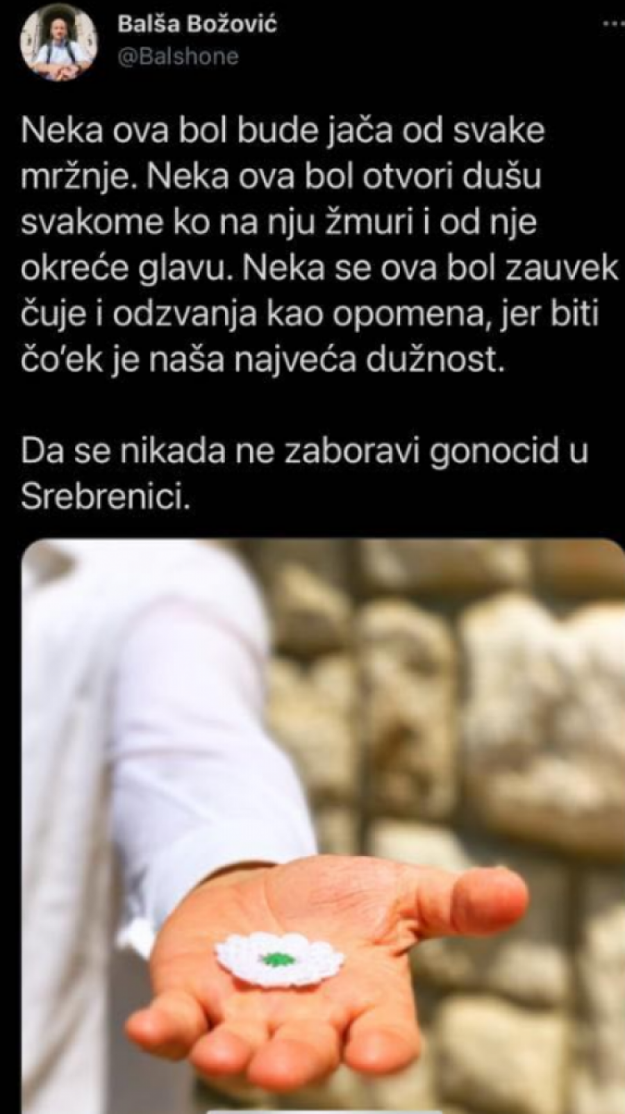 SKANDAL U CENTRU BEOGRADA! Đilasovci priznali genocid u Srebrenici!