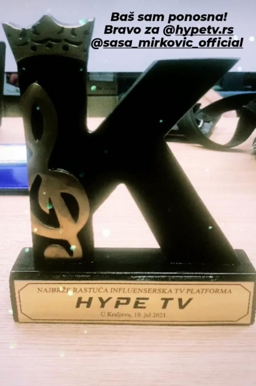 TUBE STAR AWARDS 2021: Hype televizija proglašena za najbrže rastuću influensersku TV platformu!