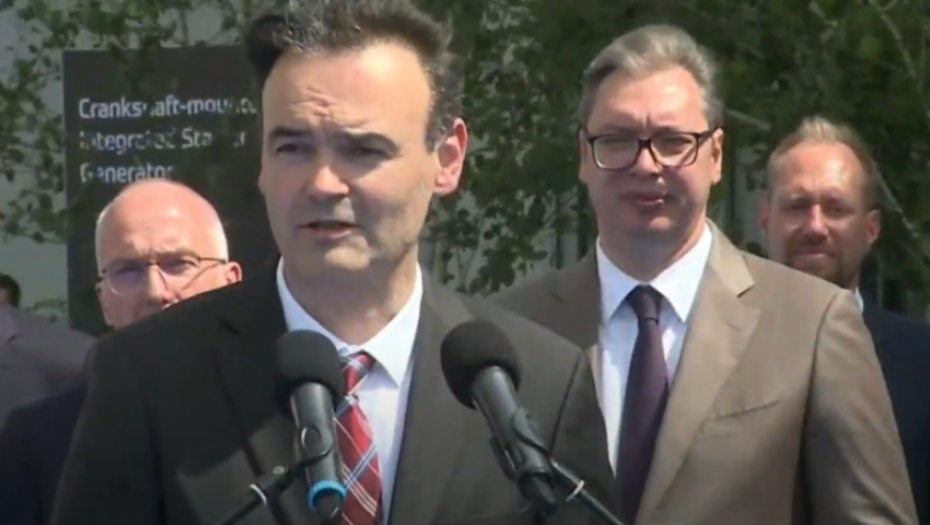 Predsednik Srbije Aleksandar Vučić  u Pančevu