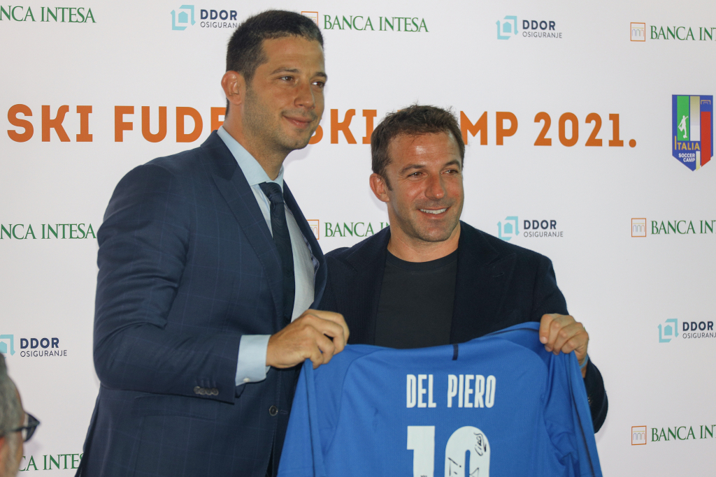 LEGENDA ITALIJANSKOG FUDBALA U BEOGRADU! Del Pjero stigao u Srbiju i pričao o rakiji, Dušanu Vlahoviću i Novaku Đokoviću! (FOTO)